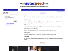 Tablet Screenshot of mail.autospeed.com